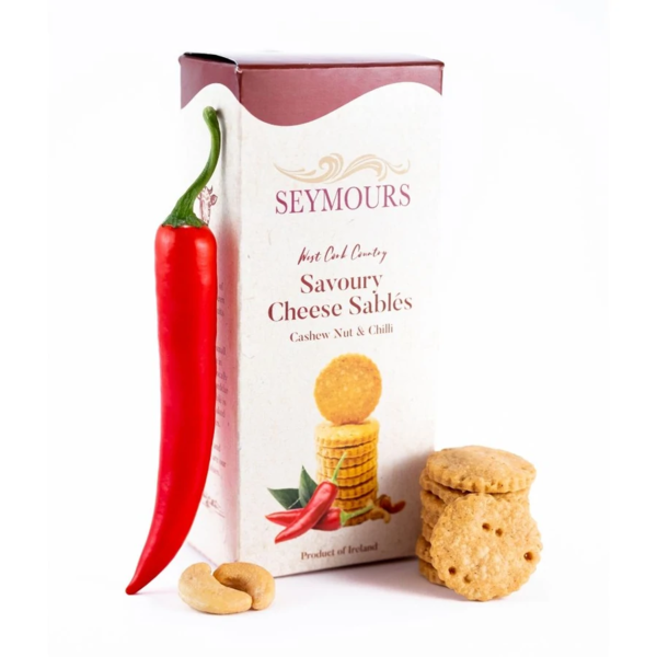 Seymours Irish Cheese & Chilli Biscuits