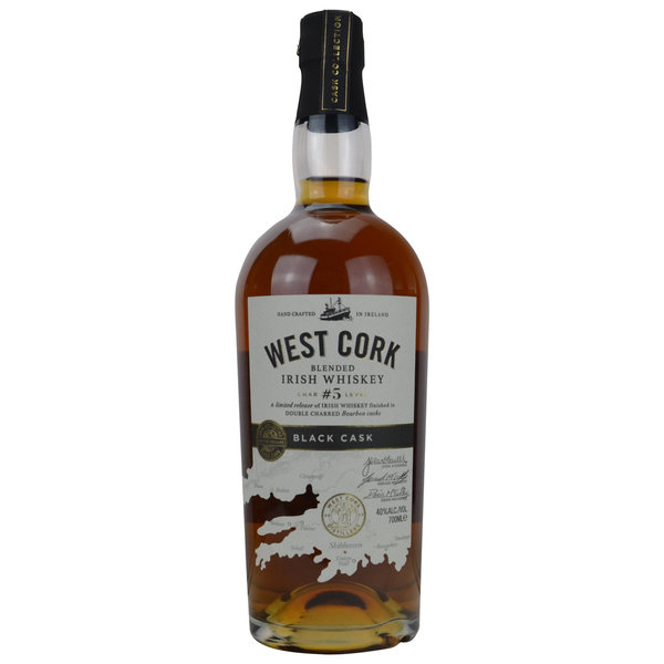 West Cork Black Cask Irish Whiskey 0,7 l