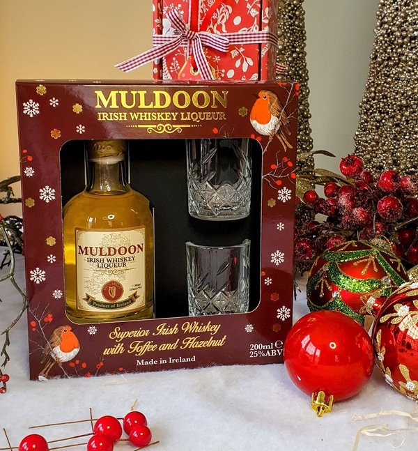 Muldoon Irish Whiskey Liqueur Geschenkbox 0,2 l