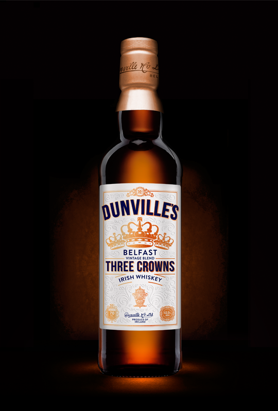Dunville's Three Crowns Vintage Blend Irish Whiskey 0,7 l