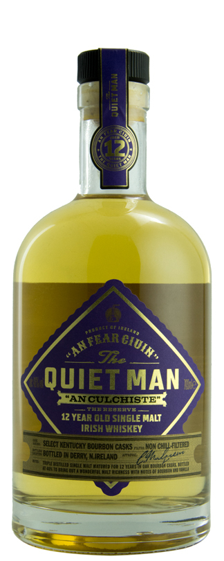 The Quiet Man 12 Jahre Single Malt Whiskey 0,7 l