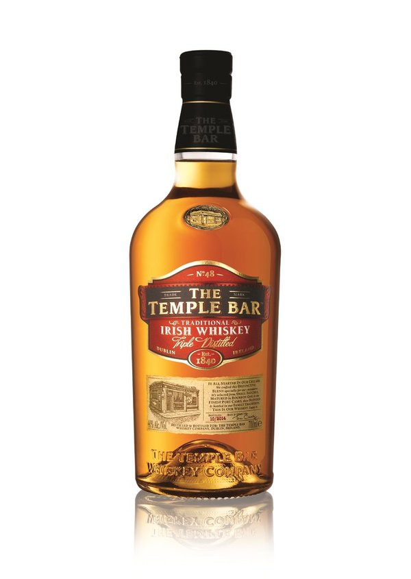 The Temple Bar Traditional Irish Whiskey 1,0 l
