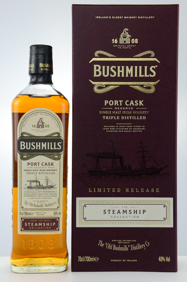 Bushmills Steamship Port Cask 0,7 l