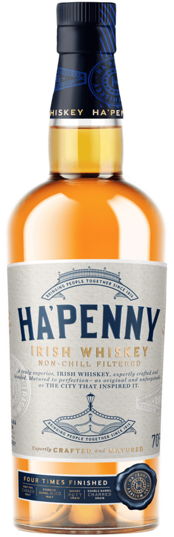 Ha'penny Irish Whiskey 0,7 l
