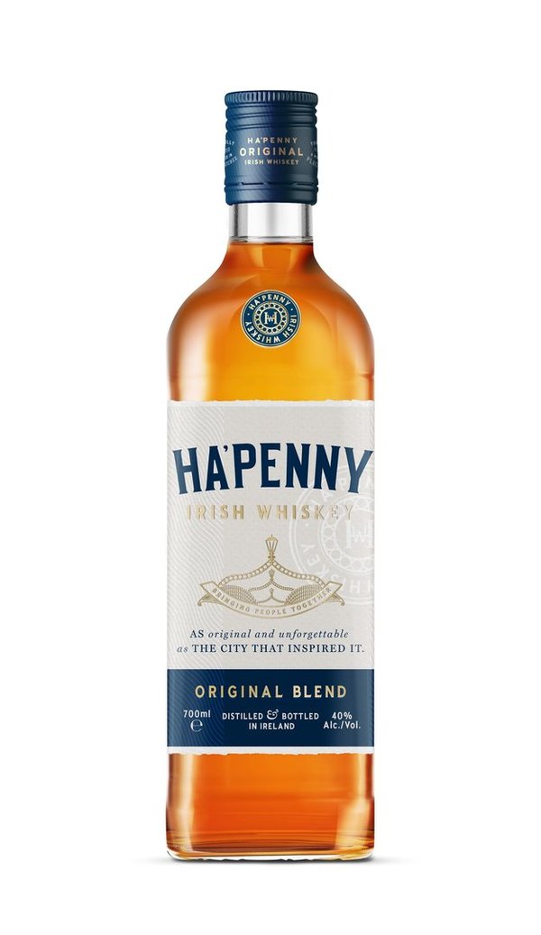 Ha'penny Orignal Irish Whiskey 0,7 l