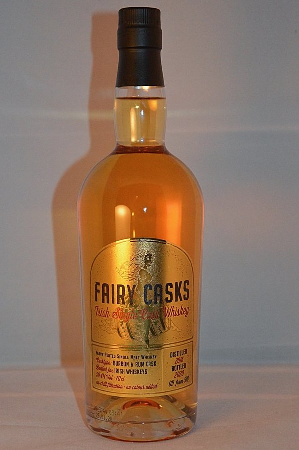 Fairy Cask Heavy Peated Rum Cask Whiskey 0,7 l