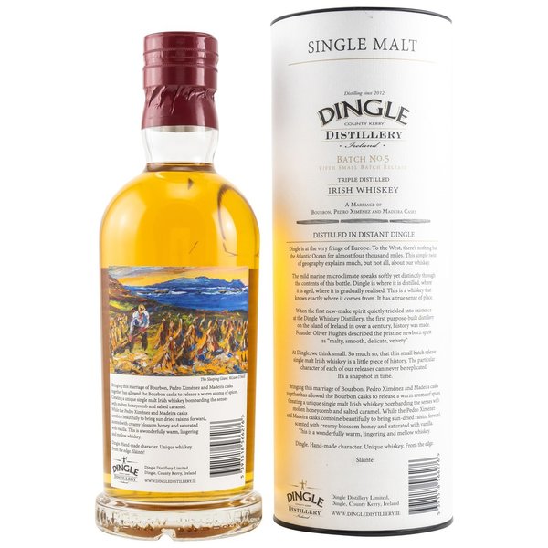 Dingle Single Malt Whiskey Batch 5 0,7 l