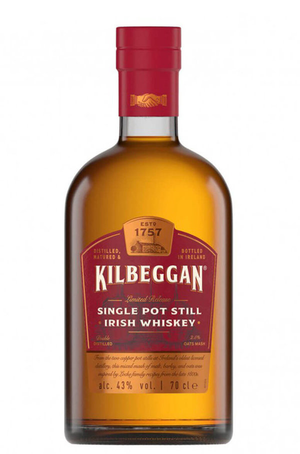 Kilbeggan Single Pot Still Whiskey 0,7 l