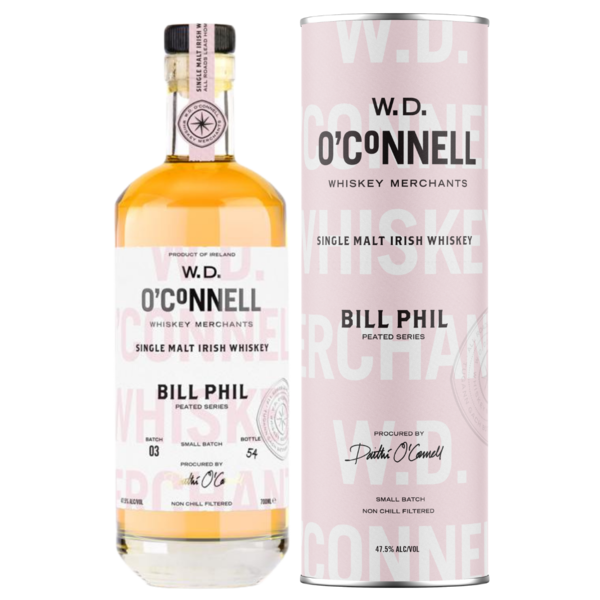 W.D. O'Connell Bill Phil Peated Single Malt Whiskey 0,7 l