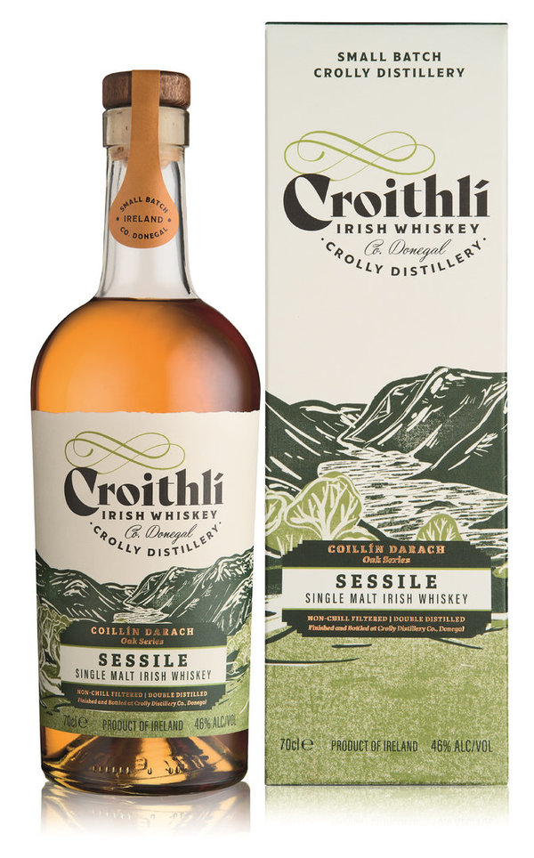 Croithli Coillin Darach Sessile Irish Whiskey 0,7 l