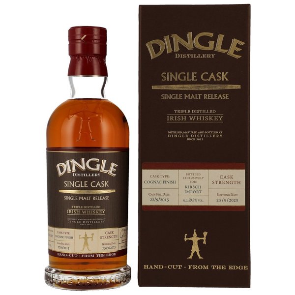 Dingle Single Malt 8 Jahre Cognac Single Cask 0,7 l